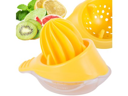 Ruční lis na citrusy 50 ml – Vysoký výtěžek šťávy z citronů a limetek
