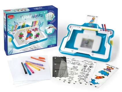 Maped Creativ s osvětlenou tabulkou - Lumi Board - 30 obrázků