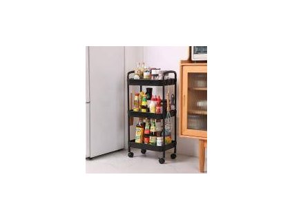 Polička na kolečkách YH5508-3 s 18 přihrádkami – multifunkční úložný systém