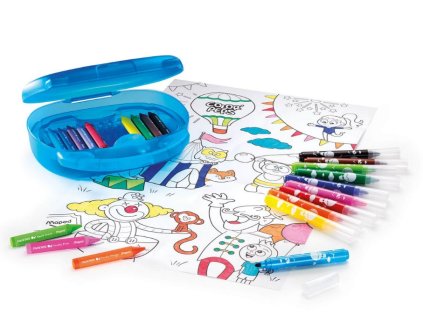 Art Jumbo set - Kufřík s pastelkami Colorpeps