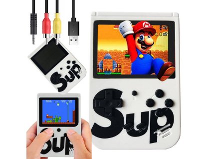 Kapesní retro herní konzole SUP s 400 hrami - TV herní box 3.0