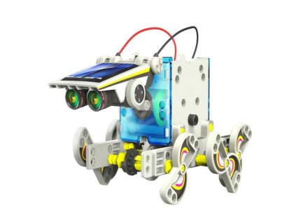 Multifunkční solární stavebnice - robot 13v1