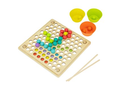 Dřevěná vzdělávací skládačka Montessori