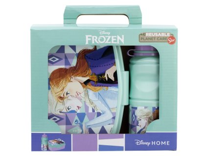 Svačinový set do školy 2 ks Frozen Ice Magic