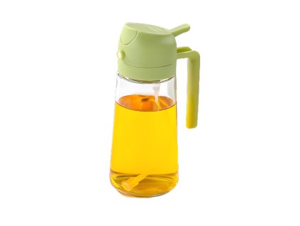 Skleněný dávkovač na olej s objemem 450 ml