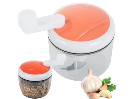 eng pl Vegetable chopper onion slicer cutter crank handle sharp blade 5988 1