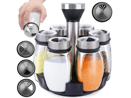 Multifunkční organizér na koření 6v1 - model A573