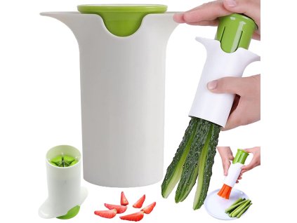 65817 eng pl vegetable slicer fruit slicer 6 hand slicer cucumber sharp chopper 6104 1