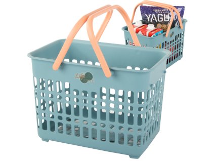eng pl Shopping basket handy for mushrooms vegetables folding handles for picnics 6171 1