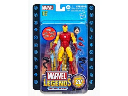 Marvel Legends Iron Man figurka 15 cm - 20. výročí