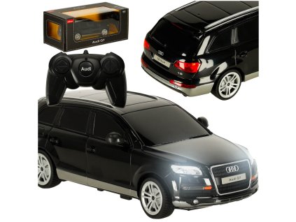 RC Model Audi Q7 1:24 černý - Dálkové Ovládání