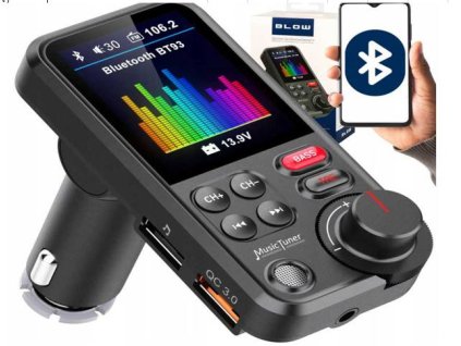 Bezdrátový modulátor Transmitter BT93 do auta