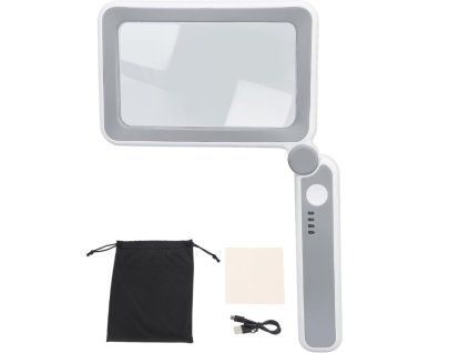 69610 3 eng pl illuminated reading magnifying glass 4x with led lighting 7015 4