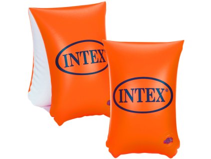 Červené nafukovací rukávky Intex 58641 - pro děti 6–12 let