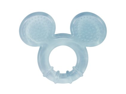 Chladicí kousátko Mickey Mouse - naplněné vodou, bez BPA, pro úlevu při prořezávání zoubků