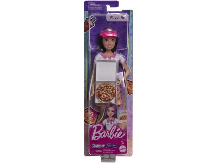 Barbie® Skipper - první práce v pizzerii s panenkou a doplňky