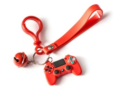 Stylový klíčenka Gamer - herní ovladač s rolničkou