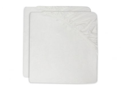 Prostěradlo napínací 40/50 x 80/90 cm 2 ks Ivory