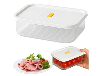 Kontejner na potraviny s víkem hermetický organizér do kuchyně 600 ml