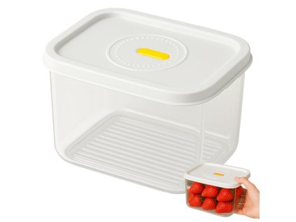 Kontejner na potraviny s víkem hermetický organizér do kuchyně 1000 ml