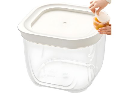 Kontejner na potraviny s víkem hermetický organizér do kuchyně 500 ml 0,5 l