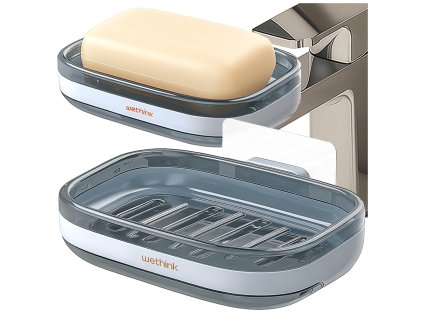 Mýdlenka na mýdlo nádoba na vodu do koupele nástěnná stojací