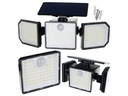 Solární lampa 167LED 500lm Izoxis 24633