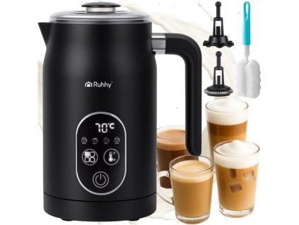 Napěňovač mléka s displejem 500 W Ruhhy26649