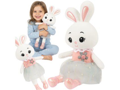 Plyšový králíček 45cm Kruzzel 26761
