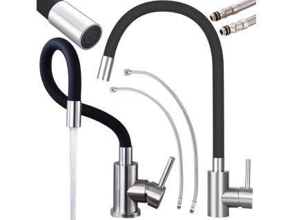Flexibilní kuchyňská baterie s otočnou výpustí 360 flexible