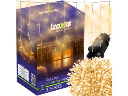 Venkovní světla 500LED 22,5m teplá bílá Izoxis 23223