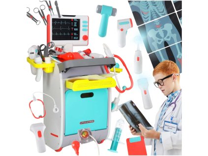 Zestaw lekarza stacja medyczna maly doktor 34 elementY 178279