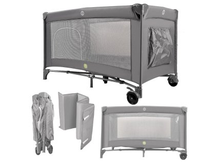 Lozeczko dzieciece turystyczne skladane z materacem max 15kg 177163