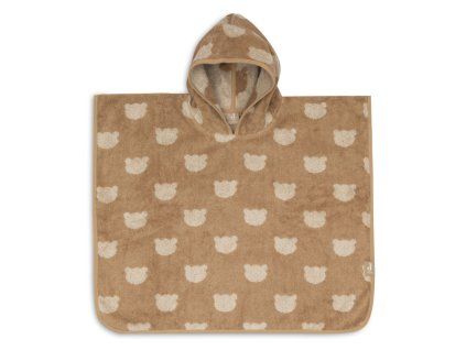Osuška pončo froté Jacquard Teddy Bear
