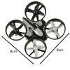 Mini RC dron 2,4 GHz se 6osou stabilizací a režimem Headless, černý, JJRC