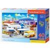 Puzzle 40 dílků CASTORLAND Maxi Den na letišti 4+