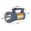 43682 2 solarni power bank s led svetlem xm l l2 cob