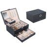46160 5 sperkovnice a hodinky organizer se zrcadlem