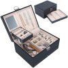 46160 sperkovnice a hodinky organizer se zrcadlem