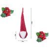 46352 9 vanocni skritek 30 cm santa claus