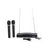 50327 2 karaoke set s dvema bezdratovymi mikrofony a stanici