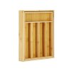 50873 8 bambusovy organizer na pribory do kuchyne