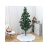 53499 4 podlozka pod vanocni stromek bila chlupata 90 cm kulata