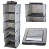 53685 zavesny organizer do skrine s 5 policemi 100cm