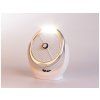 55622 2 bezdratovy stolni ventilator s dobijecim led svetlem