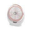 55622 5 bezdratovy stolni ventilator s dobijecim led svetlem