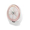 55622 7 bezdratovy stolni ventilator s dobijecim led svetlem
