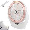 55622 bezdratovy stolni ventilator s dobijecim led svetlem
