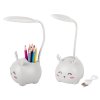 56124 1 detska lampicka zviratko s organizerem a stojanem na telefon bila