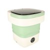 Mini skládací přenosná pračka 12L zelená